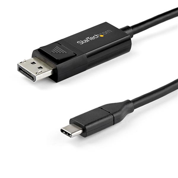 USBType-C-DisplayPort1.4変換ケーブル1m双方向対応8K/30HzHBR3Thunderbolt3互換アダプタ