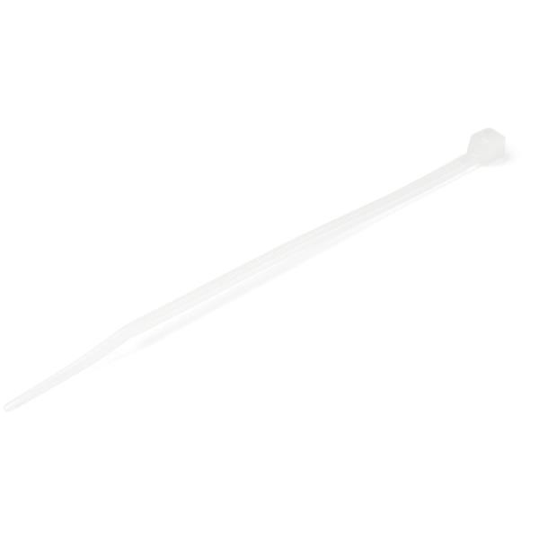 結束バンド/ナイロンケーブルタイ/100本入りパック/ホワイト/長さ10cm/幅2mm/ケーブル束の直径22mm/引張強度8kg/UL94V-2規格認定品