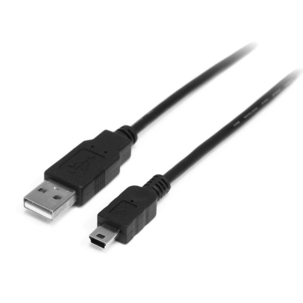 ミニUSB2.0ケーブル50cmA-MiniBオス/オス