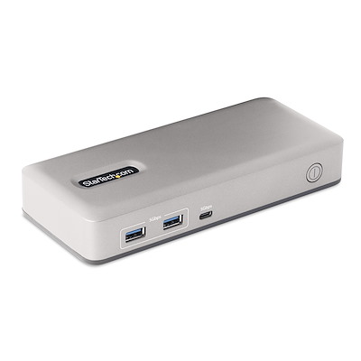 ドッキングステーション／USB-C接続／2画面／4K60Hz／85W／7x USBハブ／Windows