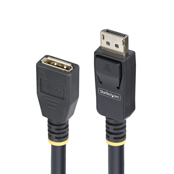 DisplayPort 1.4延長ケーブル/3m/8K60Hz 4K144Hz/32.4G/オス-メス/モニターケーブル