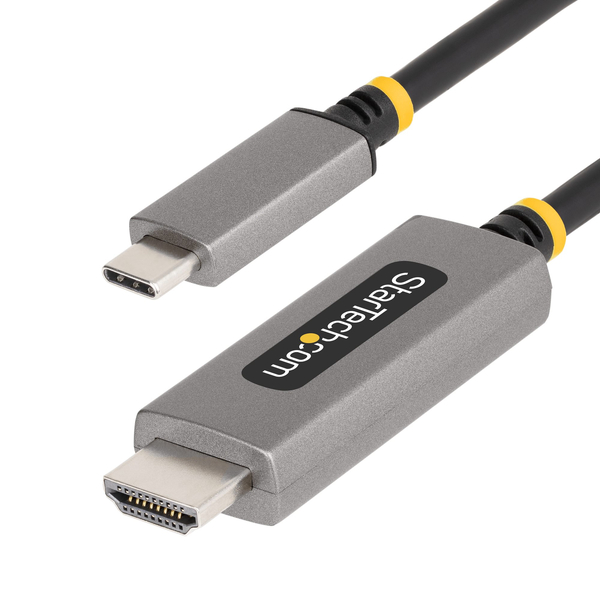USB-C - HDMI 2.1変換ケーブル/3m/8K/DP Alt/USB4 TB 3/4/ディスプレイコンバーター