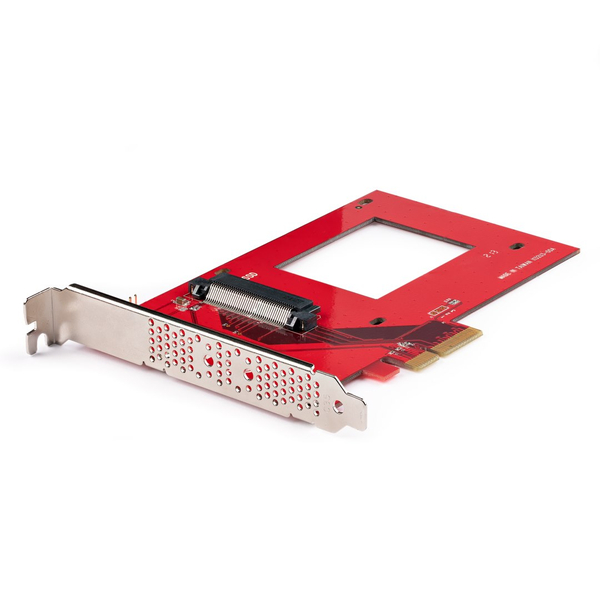 U.3 - PCIeアダプタカード/PCI Express 4.0 x4/2.5インチ U.3 NVMe SSD