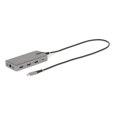 ドッキングステーション/USB-C/トリプルモニター/4K HDMI&DP/100W PD/USBハブ/LAN/Win