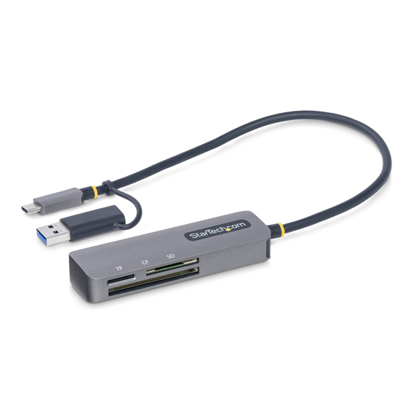 USBカードリーダー/USB 3.0 Type-C A/SD microSD CF対応/マルチメモリーカードリーダー