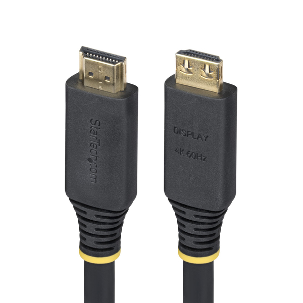 HDMI 2.0ケーブル/抜け防止コネクター/10.6m/4K60Hz/High Speed/モニター ディスプレイ用