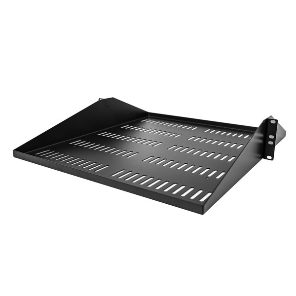 サーバーラック棚板/2U/19インチラック対応/放熱スリット付き/奥行50.8cm/耐荷重91kg/ラックアクセサリー