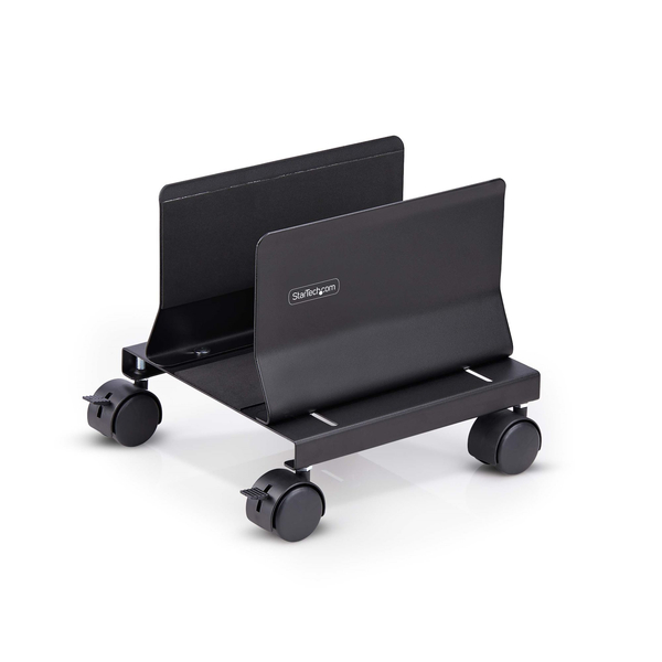 CPUスタンド/キャスター付属/調整幅132～220mm/耐荷重21kg/デスクトップPCカート/パソコンフロアスタンド