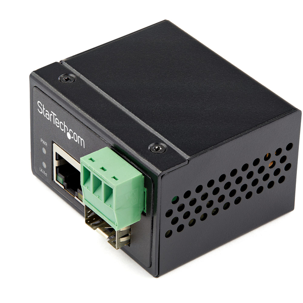 光メディアコンバータ/100Mbps/シングルモード・マルチモード光ファイバー/SFP to RJ45/最大100m