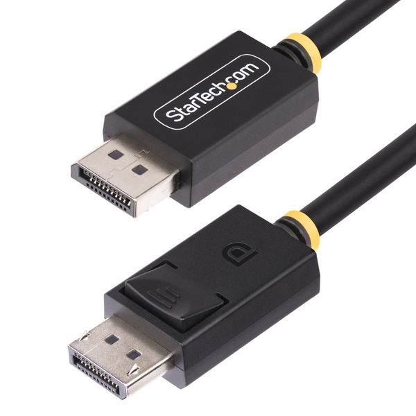 DisplayPort 2.1ケーブル/1m/16K/8K60Hz/80Gbps/VESA/オス-オス/モニターケーブル