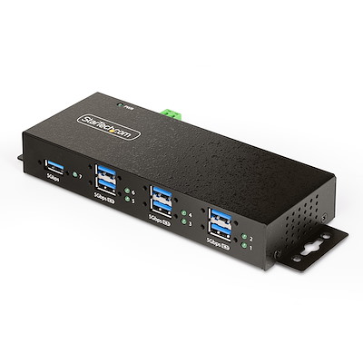 USBハブ/マネージドUSB/USB 3.2 Gen 1 Type-A/7ポート/産業用/ESDレベル4/業務用拡張ハブ