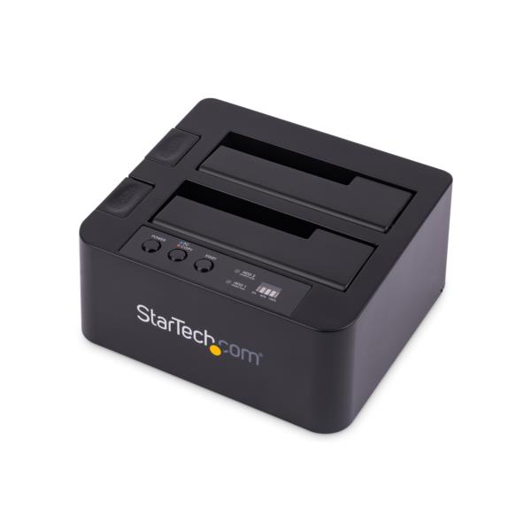 HDD/SSDデュプリケーター/2ベイ/独立型/PC不要/USB外部ストレージ/SATA 3.0/ディスクスタンド
