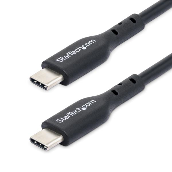 USB-C充電ケーブル/2本セット/1m/USB 2.0/60W 3A PD/ブラック/ノートPC データ転送 高速充電