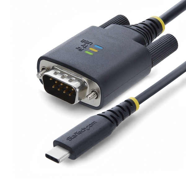 USB-C - RS232Cシリアル変換ケーブル/USB 2.0/2m/1ポート/ESD保護/COM番号保持機能