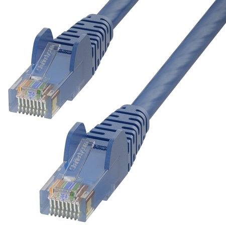 Cat6 LANケーブル/10m/ブルー/UTP/100W PoE/純銅導体/スナッグレス/カテゴリ6 イーサネット