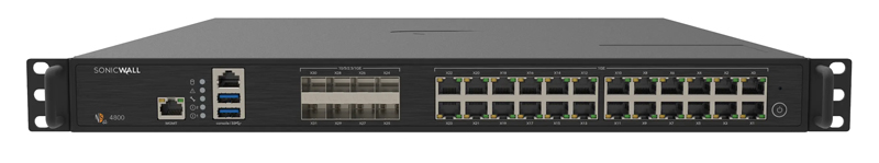 SONICWALL NSA 4800 TOTALSECURE - ADVANCED EDITION WITH 8X5 SUPPORT 1YR
