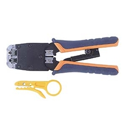 かしめ工具（ラチェット付）