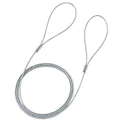eセキュリティ（ワイヤー、長さ1.0m・直径1.6mm）