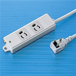 工事物件タップ（3P・2個口・1m）
