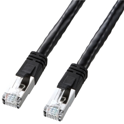 PoE CAT6LANケーブル（20m・ブラック）