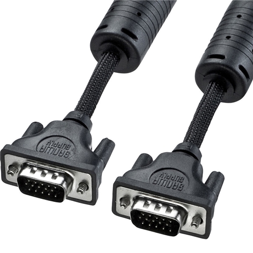 ナイロンメッシュディスプレイケーブル（アナログRGB・5m）