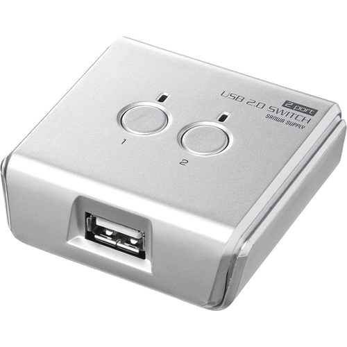 USB2.0手動切替器（2：1）