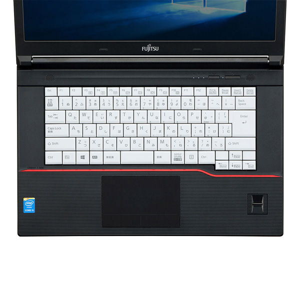 ノート用シリコンキーボードカバー（富士通 LIFEBOOK Aシリーズ用）