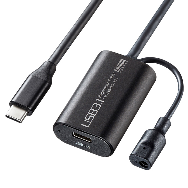 5m延長USB3.1 Type C-Type Cアクティブリピーターケーブル