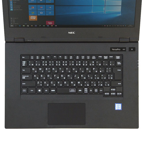 NEC VersaPro/Pro J 6/5世代 VD/VX/VL/VA（テンキーなし）用シリコンキーボードカバー