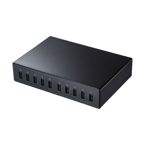 USB充電器（10ポート・合計20A・高耐久タイプ）