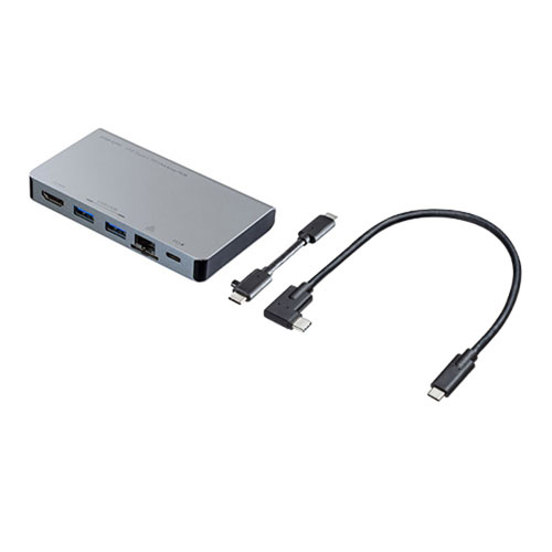 USB Type-C ドッキングハブ（HDMI・LANポート搭載）