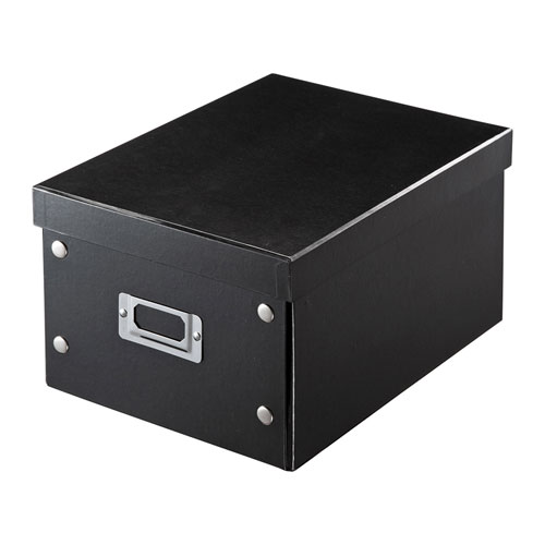 組み立て式DVD BOX（ブラック・W210mm）