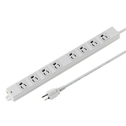 工事物件タップ（3P・8個口・2m）