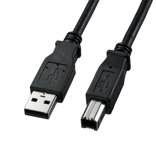 USB2.0ケーブル（ブラック・1m）