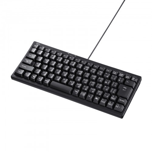 USBハブ付コンパクトキーボード