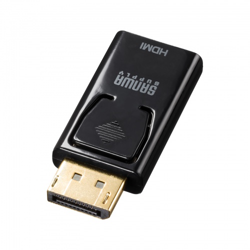 DisplayPort-HDMI 変換アダプタ（4K/60Hz対応）