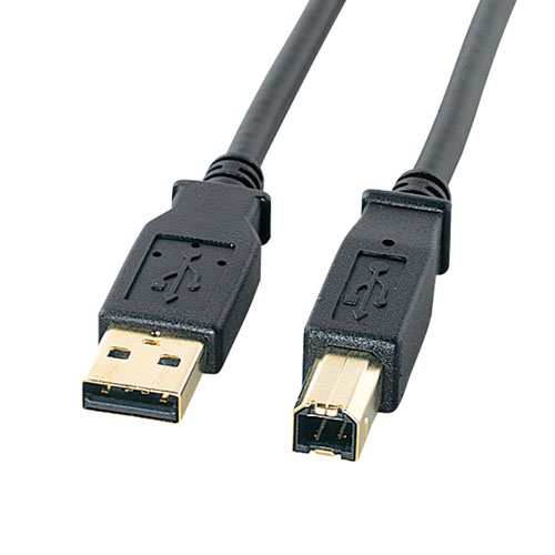 USB2.0ケーブル（ブラック・2m）