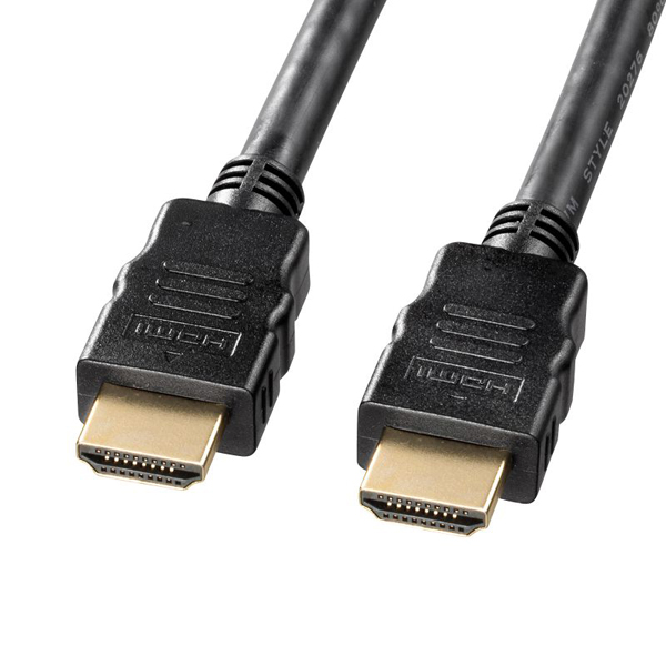 イーサネット対応ハイスピードHDMIケーブル（ブラック・5m）