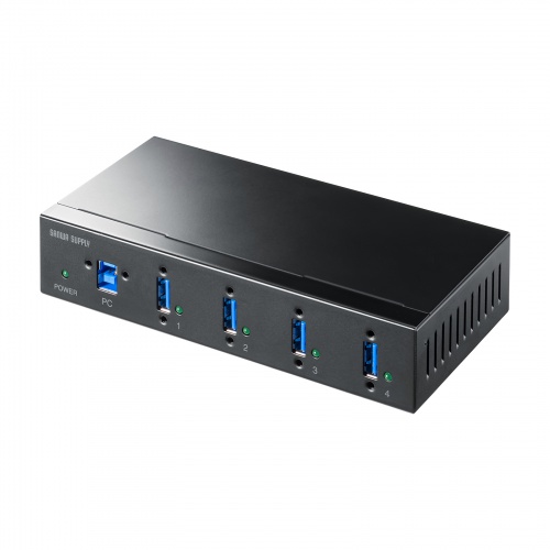 産業用USB 5Gbpsハブ（4ポート）