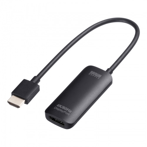 HDMI-DisplayPort変換アダプタ（4K/60Hz）