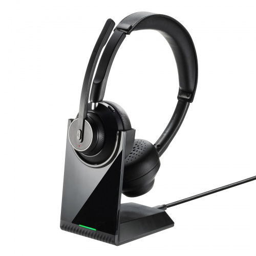 Bluetoothステレオヘッドセット（クレードル付き・デュアルマイク）