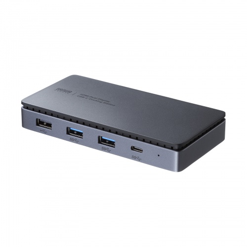 ドッキングステーション（HDMI×2画面出力・LAN端子なし）