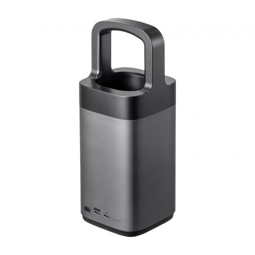 USB PD対応ハンドル一体型モバイルバッテリー（67000mAh）