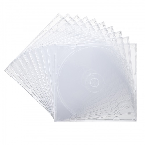 Blu-ray・DVD・CDケース（1枚収納ソフトタイプ・10枚セット）