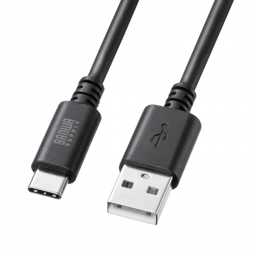 USB 2.0 Type-Cケーブル（C-A・3m・ブラック）
