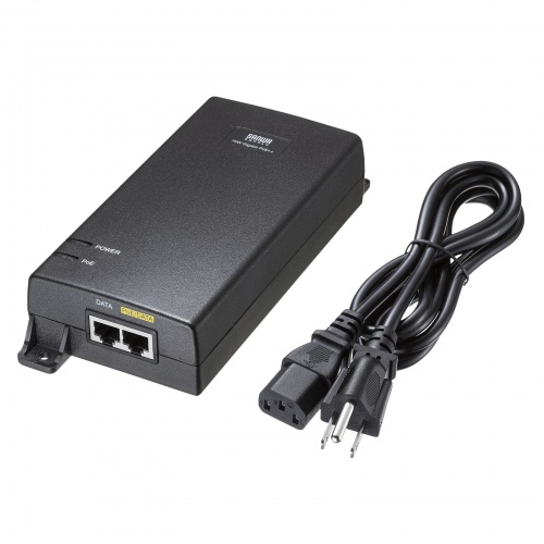 PoEインジェクター（電源内蔵・IEEE802.3bt（75W）対応）