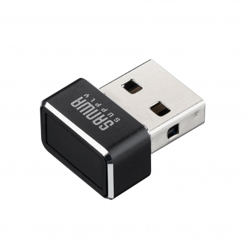USB指紋認証リーダー（MoC搭載・Windows Hello対応）