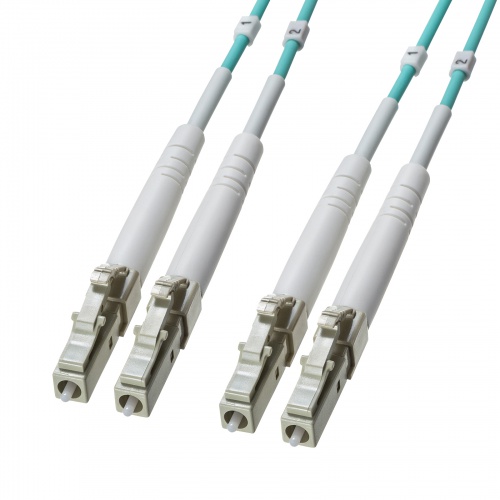 コード集合型光ファイバケーブル（マルチ50μmOM3、LC×2-LC×2、300m）