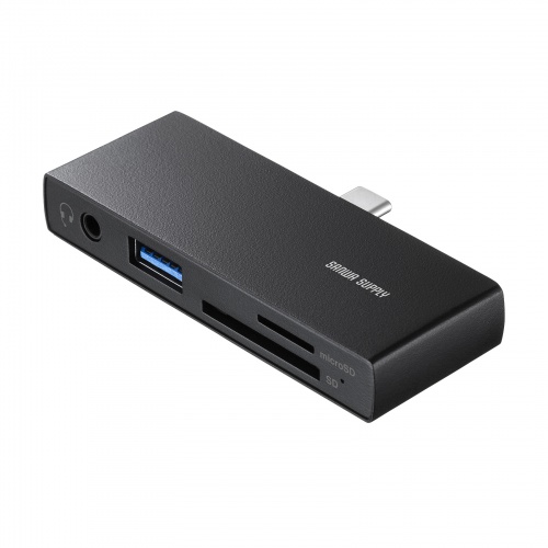 USB 5Gbps Type-C カードリーダー（USB1ポート搭載）