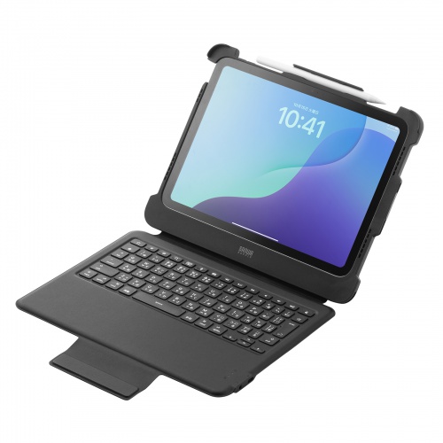 iPad 第10世代・A16専用ケース付き一体型キーボード（Type-Cケーブル接続）